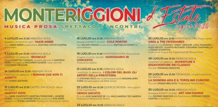 MONTERIGGIONI EVENTI ESTATE 2026