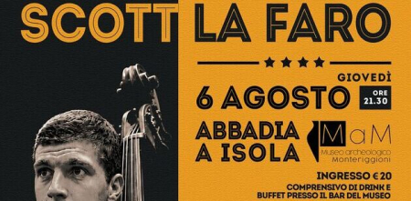 Ritratti in Jazz Abbadia Isola, 6 agosto, ore 21.30: Scott LaFaro: il contrabbasso che ha incendiato il jazz