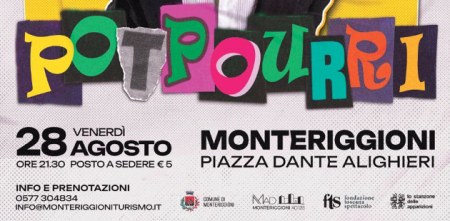 Monteriggioni, il 28 agosto arriva Ugo Sanchez Jr. con “Potpourri”