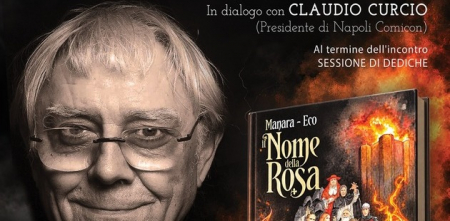 Milo Manara presenta il secondo volume de Il nome della rosa ad Abbadia Isola Sabato 31 ottobre alle 17.30